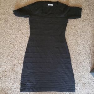 Wool Calvin Klein bandage dress